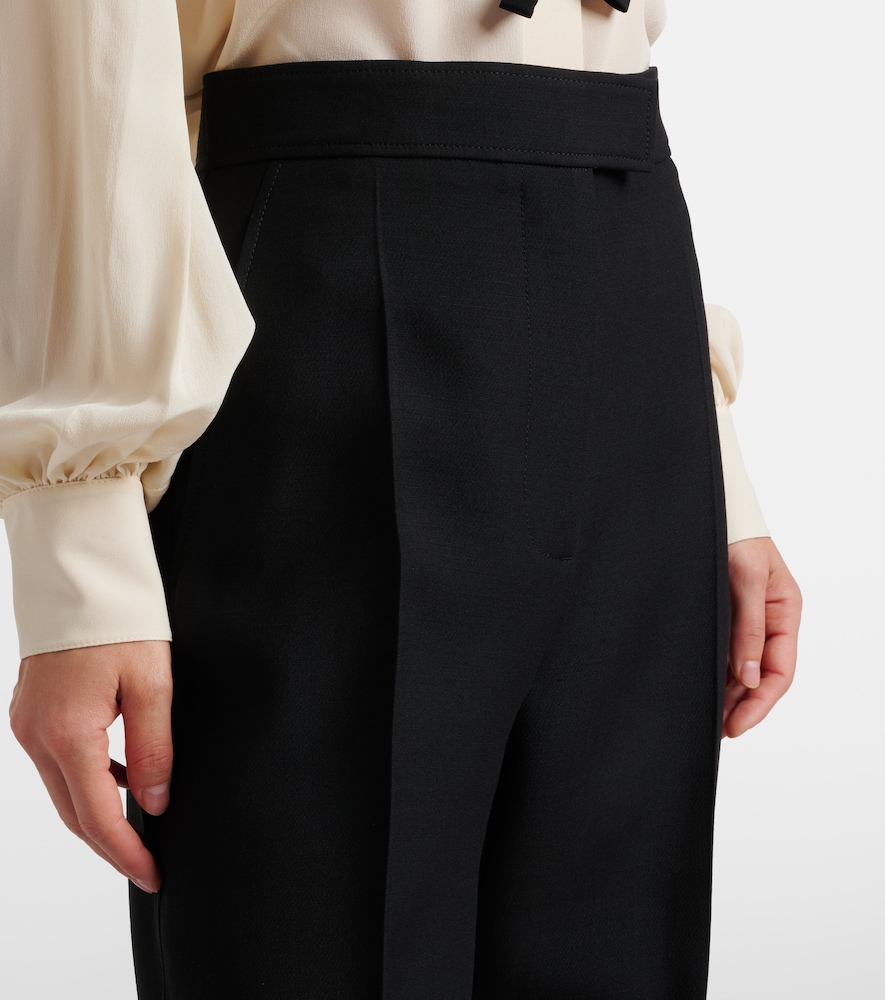  Valentino Valentino Weite Hose Aus Crepe Couture 