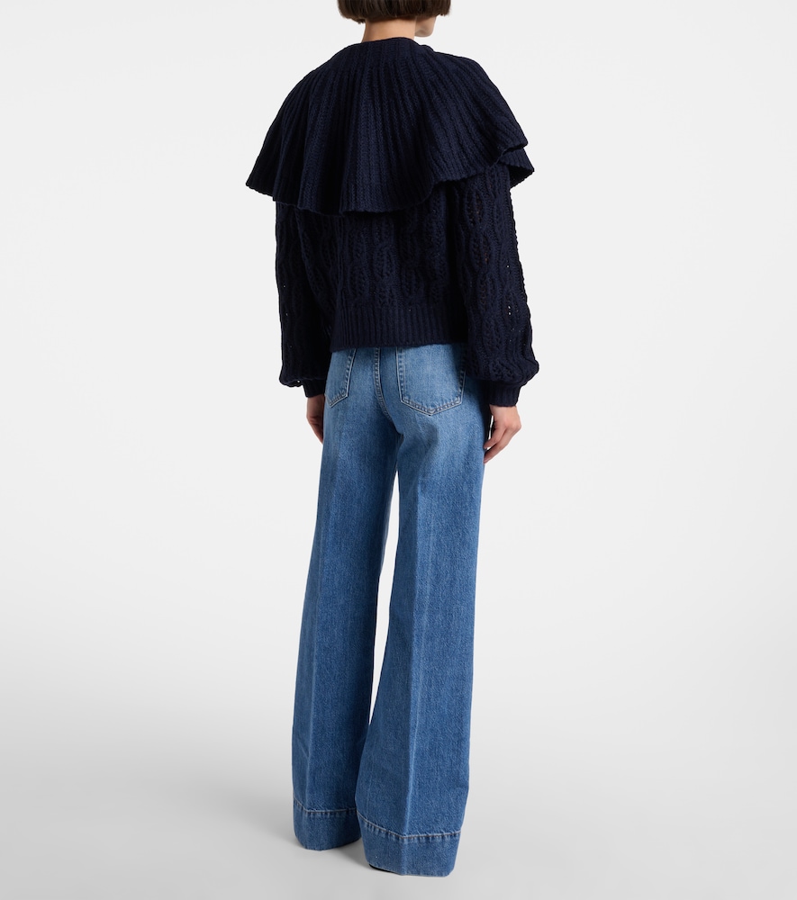 Slice High-Rise Wide- Leg