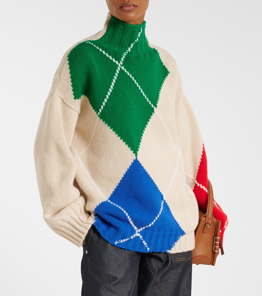  Jw Anderson Jw Anderson X Pringle Of Scotland® Pullover Aus Einem Baumwollgemisch 