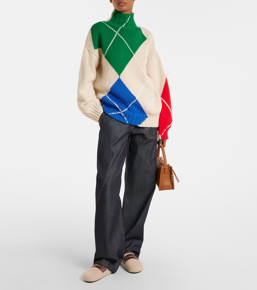  Jw Anderson Jw Anderson X Pringle Of Scotland® Pullover Aus Einem Baumwollgemisch 