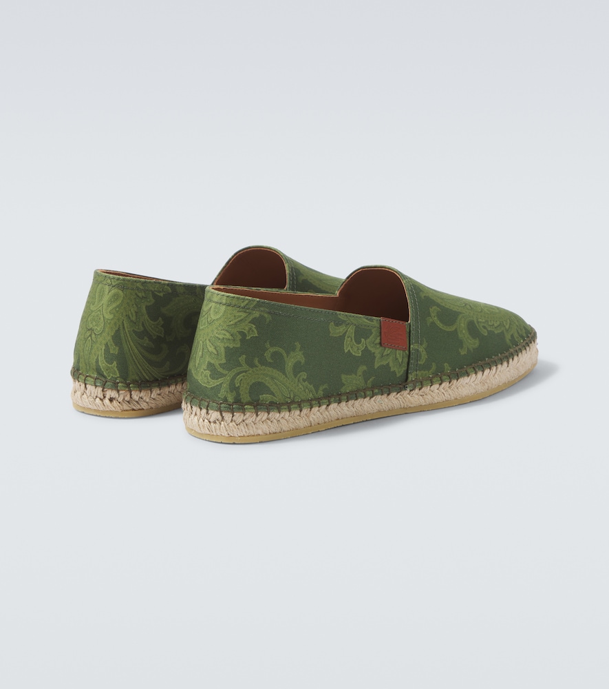  Etro Etro Paisley Gabardine Espadrilles 