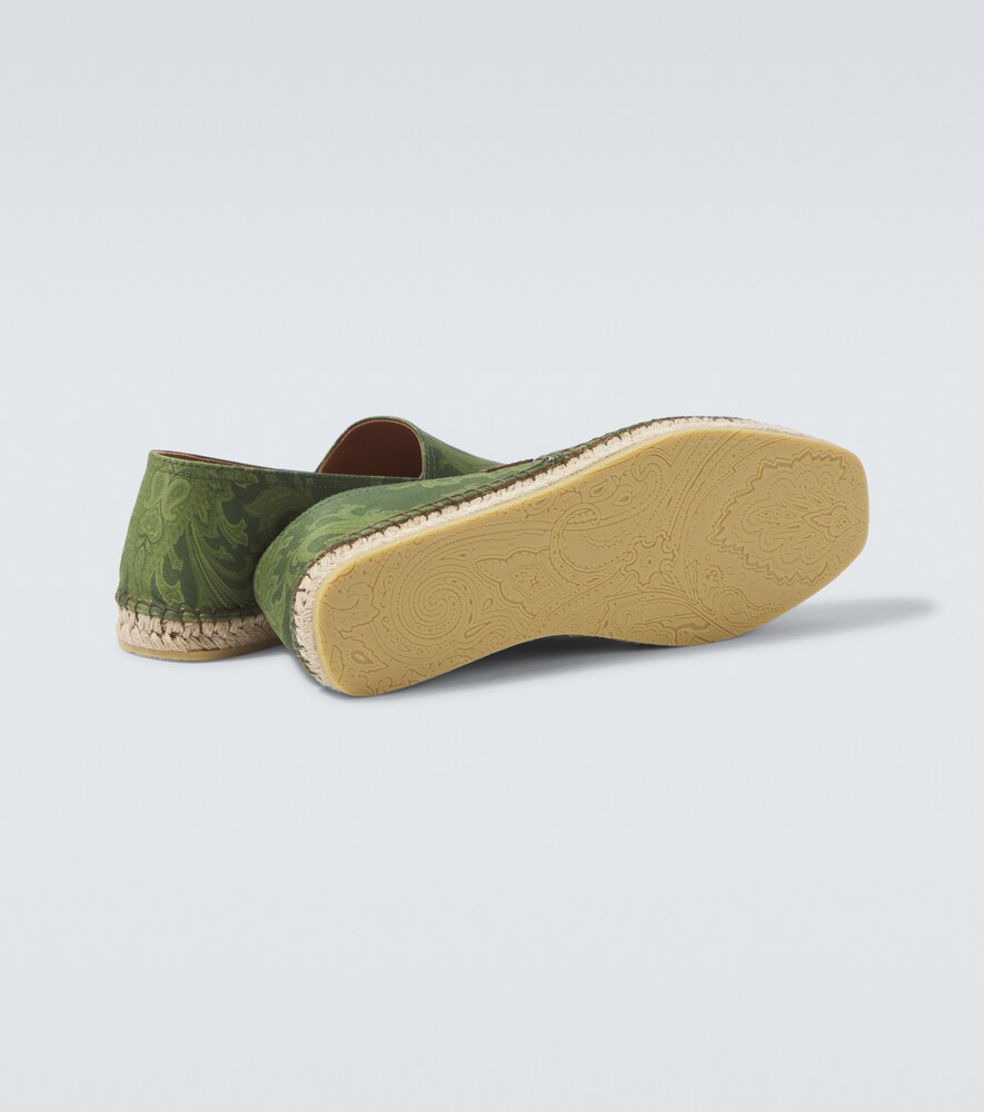  Etro Etro Paisley Gabardine Espadrilles 