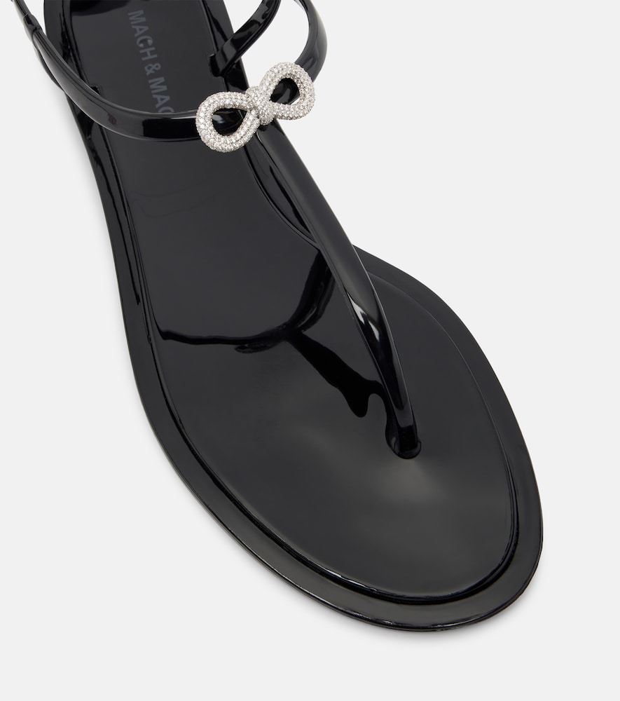  Mach & Mach Mach & Mach Sandalen Riviera Mit Kristallen 