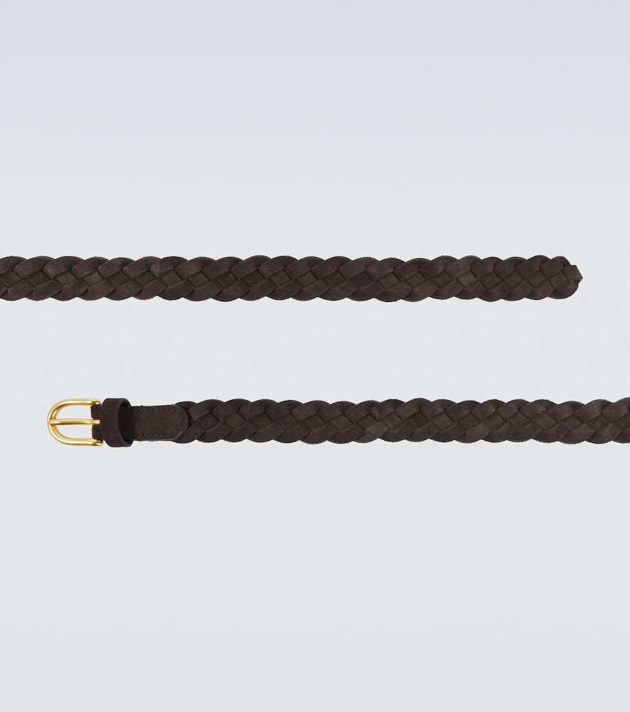  Lardini Lardini Braided Suede Belt 