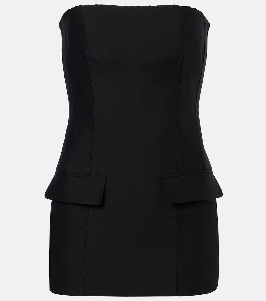 Toteme Wool and silk crêpe top