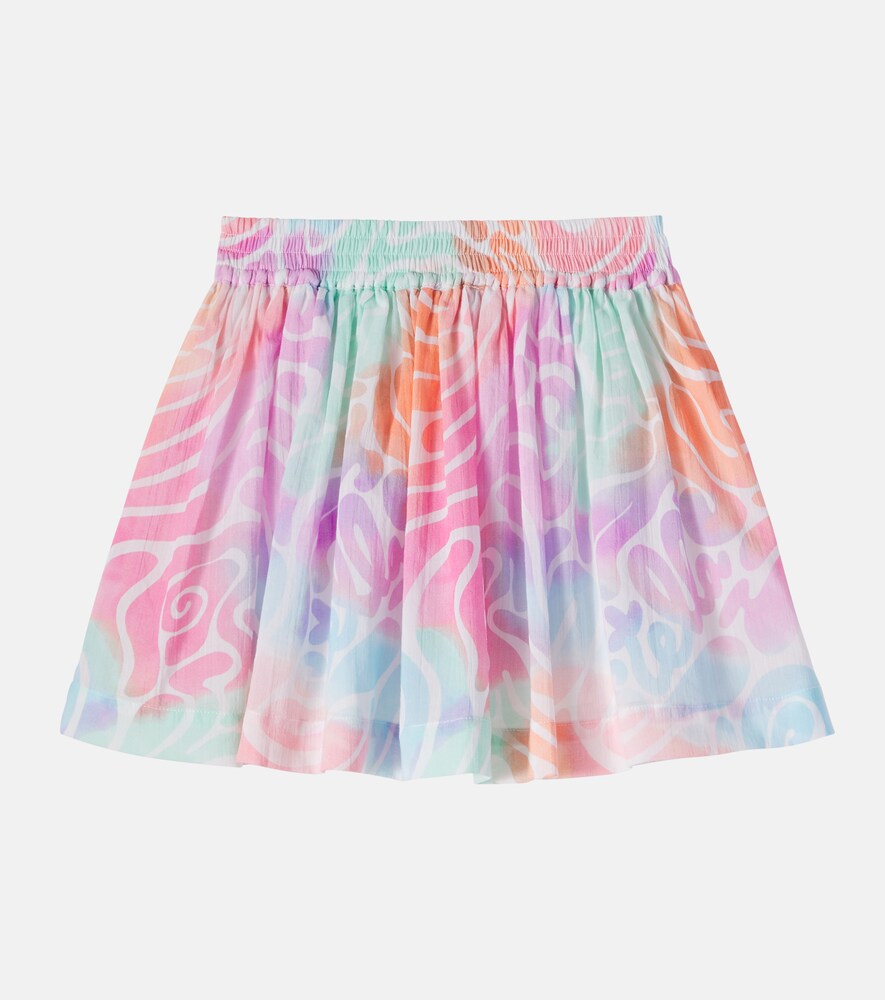  Stella Mccartney Kids Stella Mccartney Kids Bedruckter Rock Aus Baumwolle 