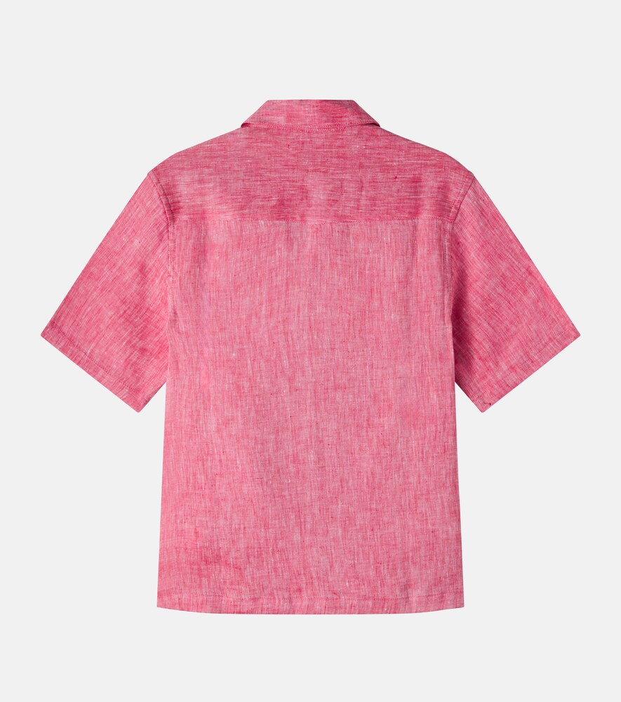  Brunello Cucinelli Kids Brunello Cucinelli Kids Linen Shirt 