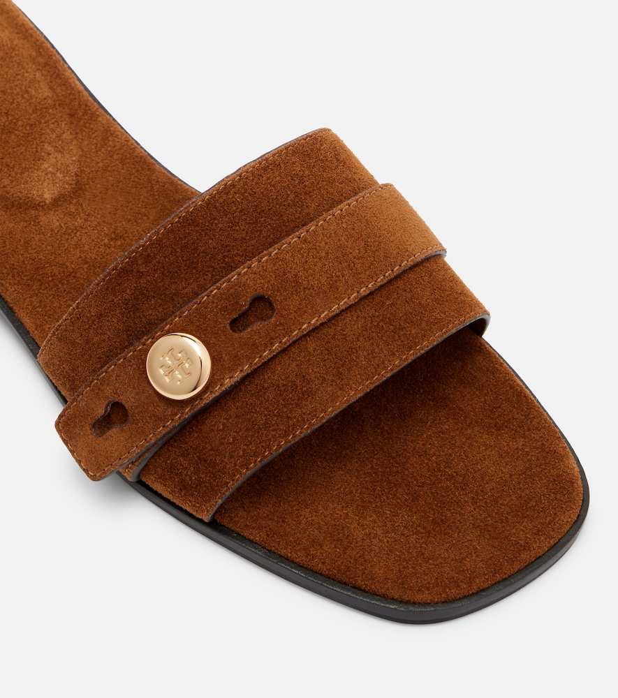 Tory Burch Tory Burch Pantoletten Romy Aus Veloursleder 
