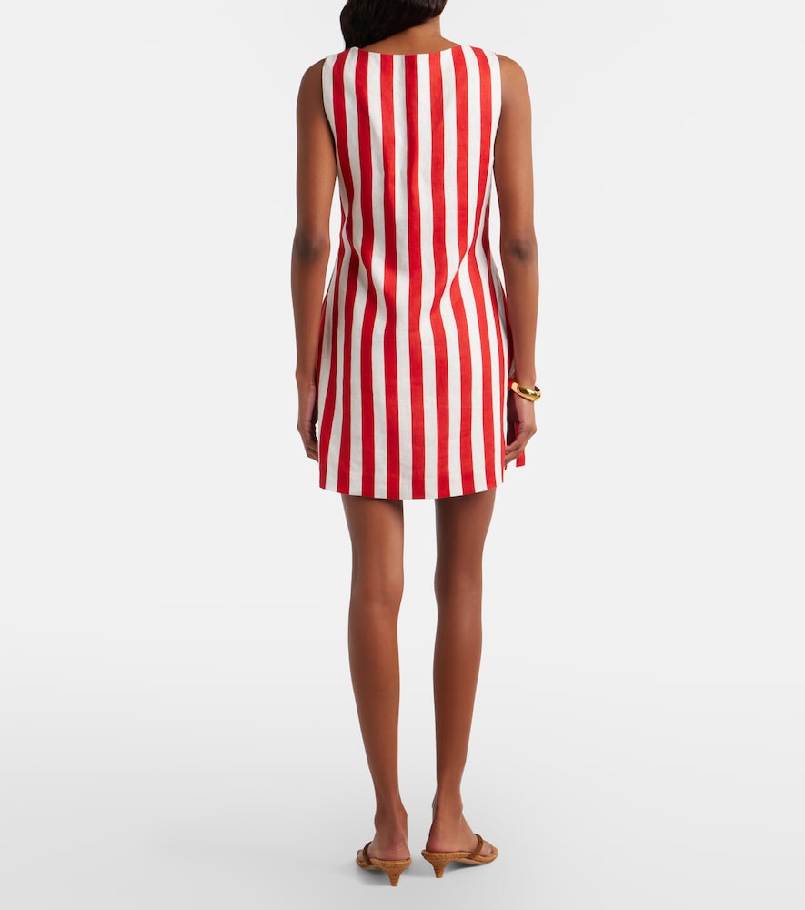  Posse Posse Alice Striped Linen Minidress 