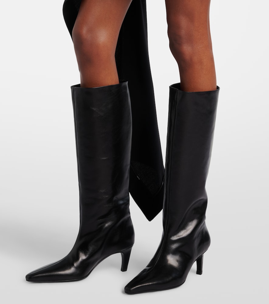 JUDE Cave leather knee-high boots