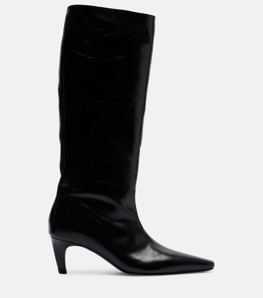  Jude Jude Cave Leather Knee-high Boots 
