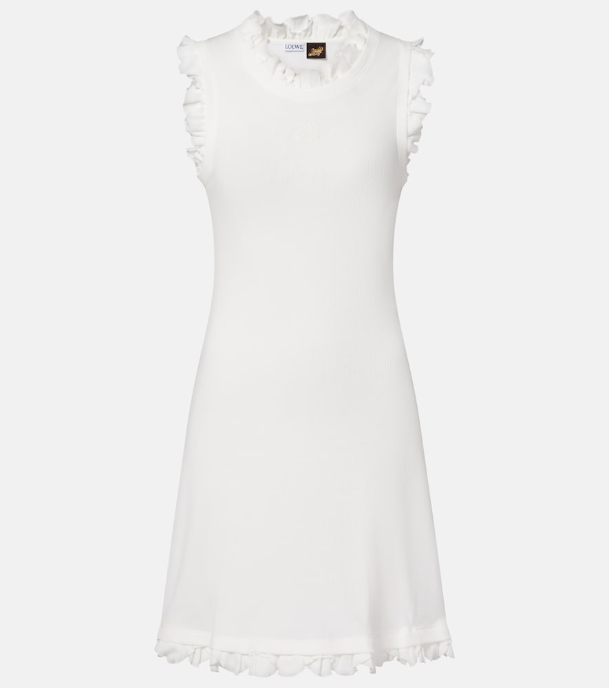 Loewe Paula's Ibiza cotton-blend minidress
