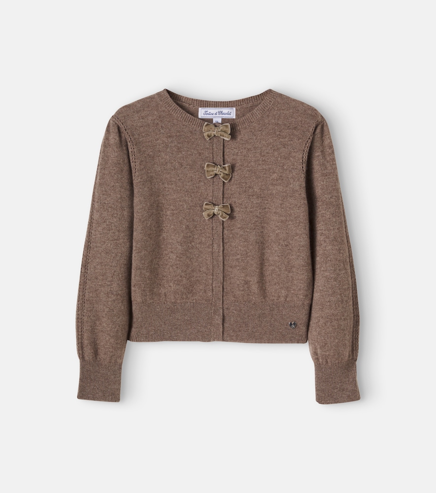 Cardigan aus Wolle und Kaschmir