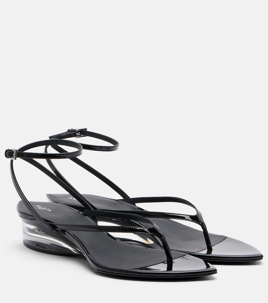 AlaÃ¯a Sandali infradito Invisible in vernice