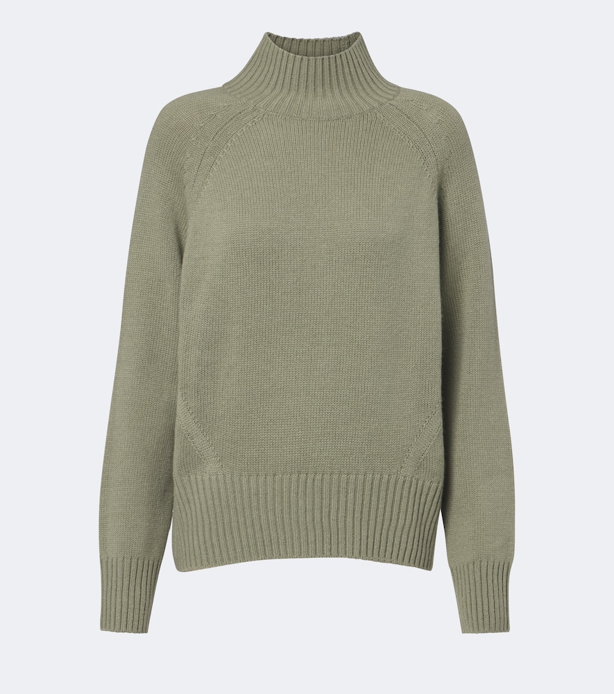 Rollkragenpullover aus Wolle und Kaschmir