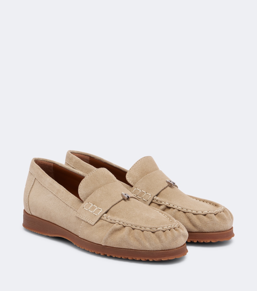 Loafers H720 aus Veloursleder