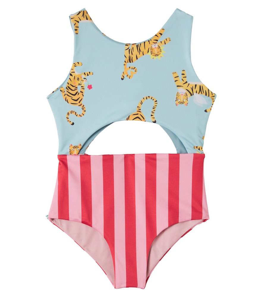 Costume intero Abi con stampa