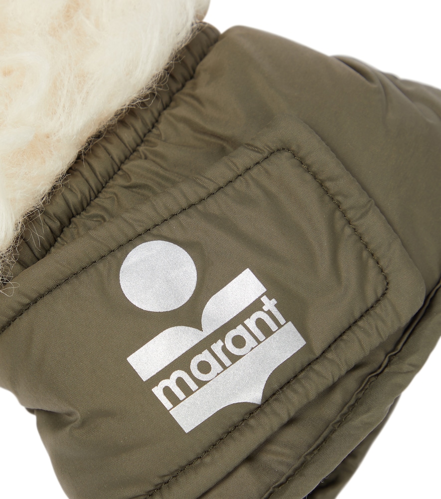  Isabel Marant Isabel Marant Fäustlinge Naerka Mit Shearling 