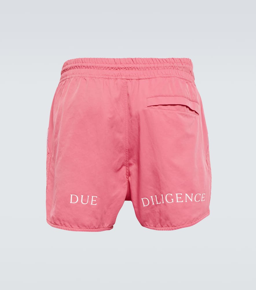 Shop Due Diligence Swim Shorts In Pink