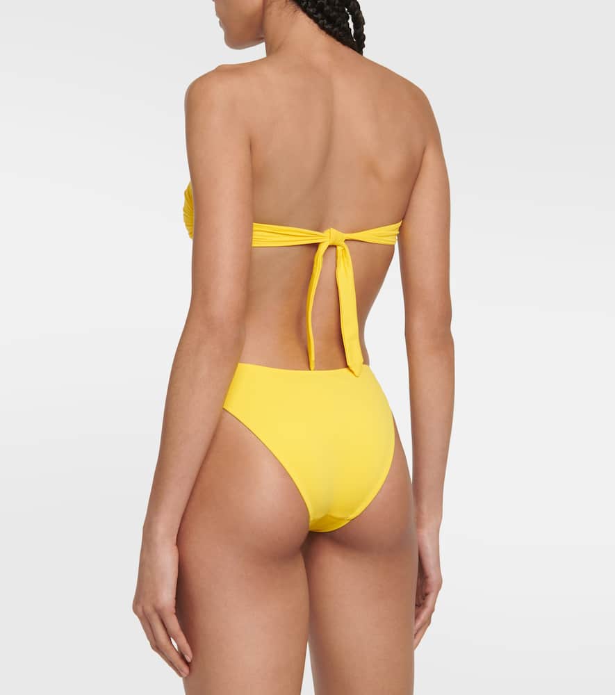 Melissa Odabash Martinique Bikini Top In Yellow