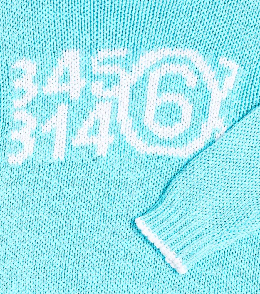  Mm6 Maison Margiela Kids Mm6 Maison Margiela Kids Pullover Aus Einem Baumwollgemisch 