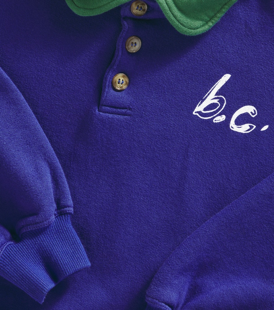 Bobo Choses Bc Cotton Sweatshirt In Blue