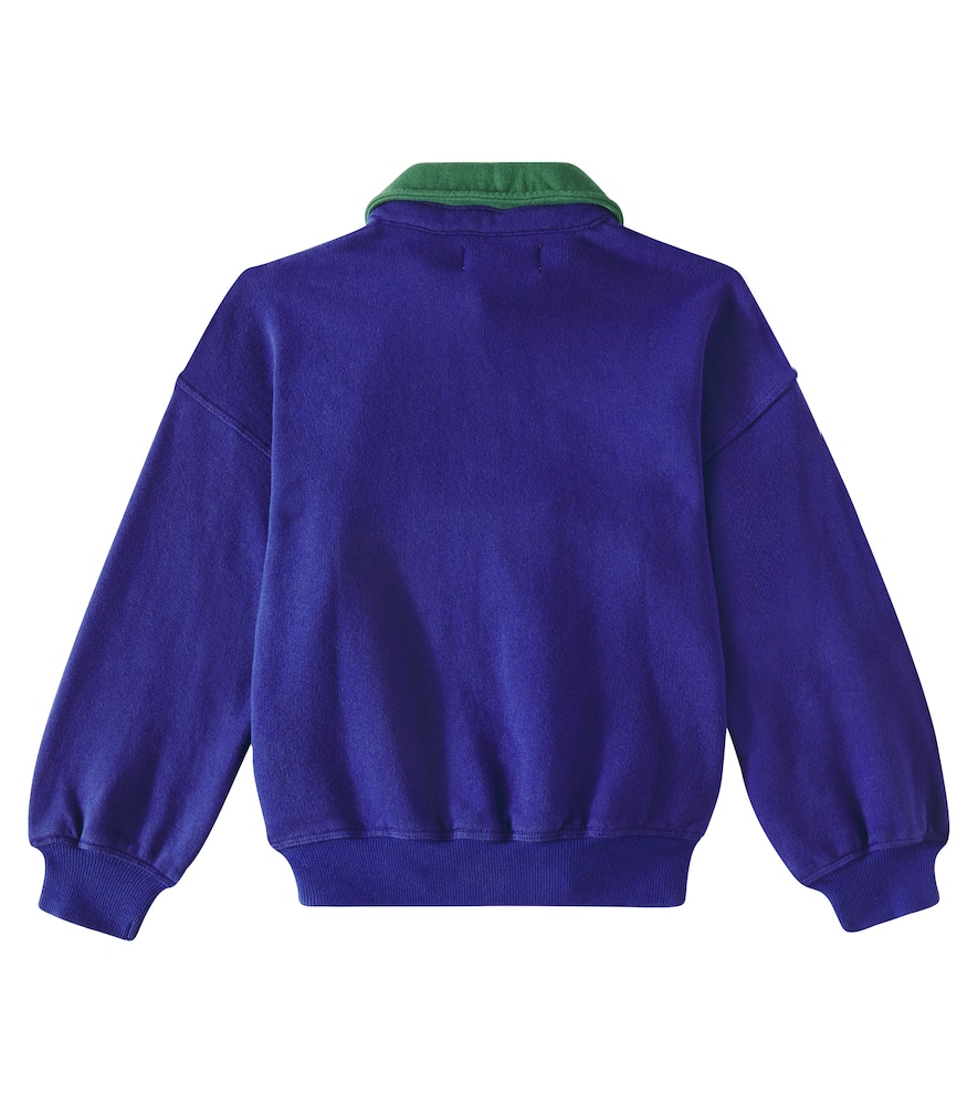 Bobo Choses Bc Cotton Sweatshirt In Blue