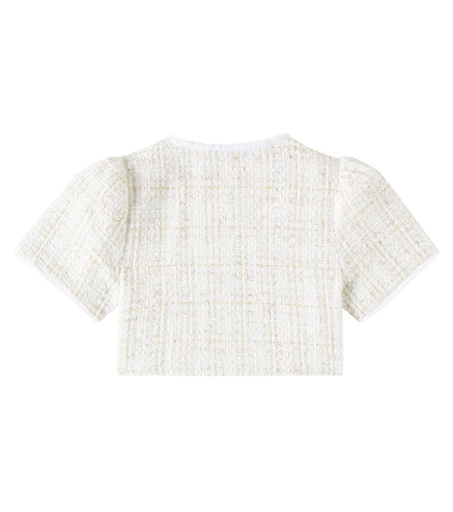 Patachou Casaco Embellished Jacket In Neutrals