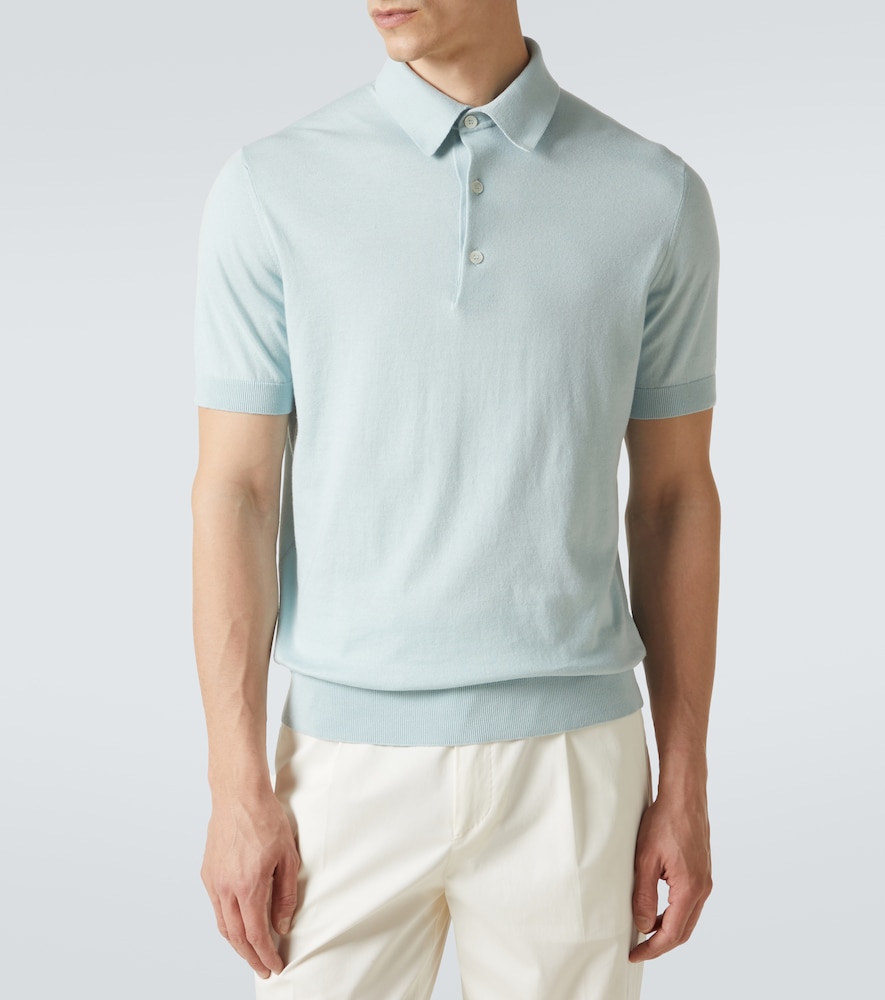  Zegna Zegna Polohemd Aus Baumwolle 