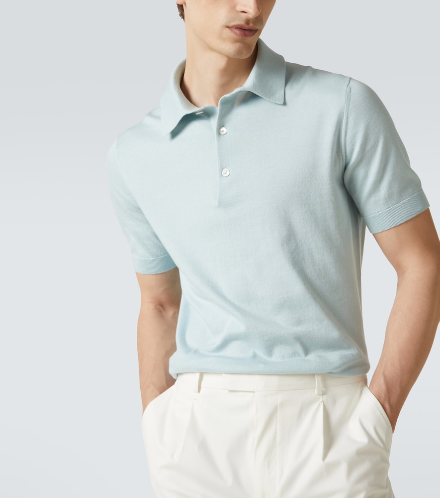  Zegna Zegna Polohemd Aus Baumwolle 