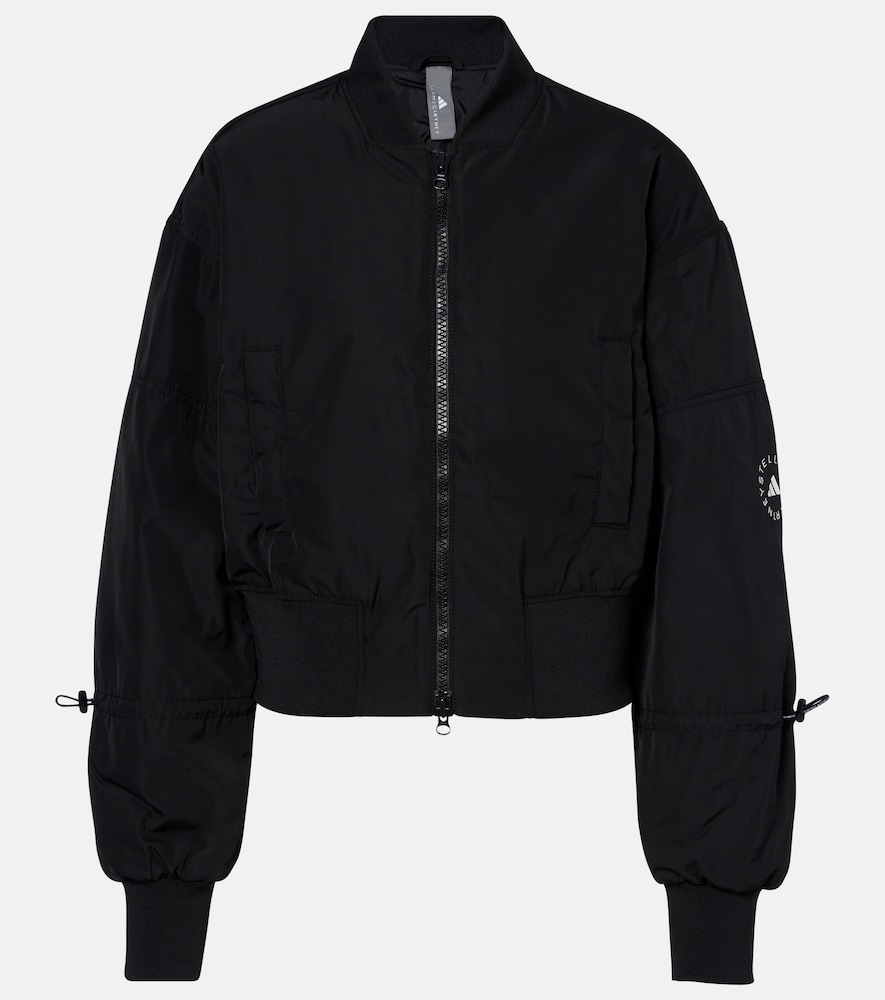 Adidas by Stella McCartney True Nature cropped bomber jacket