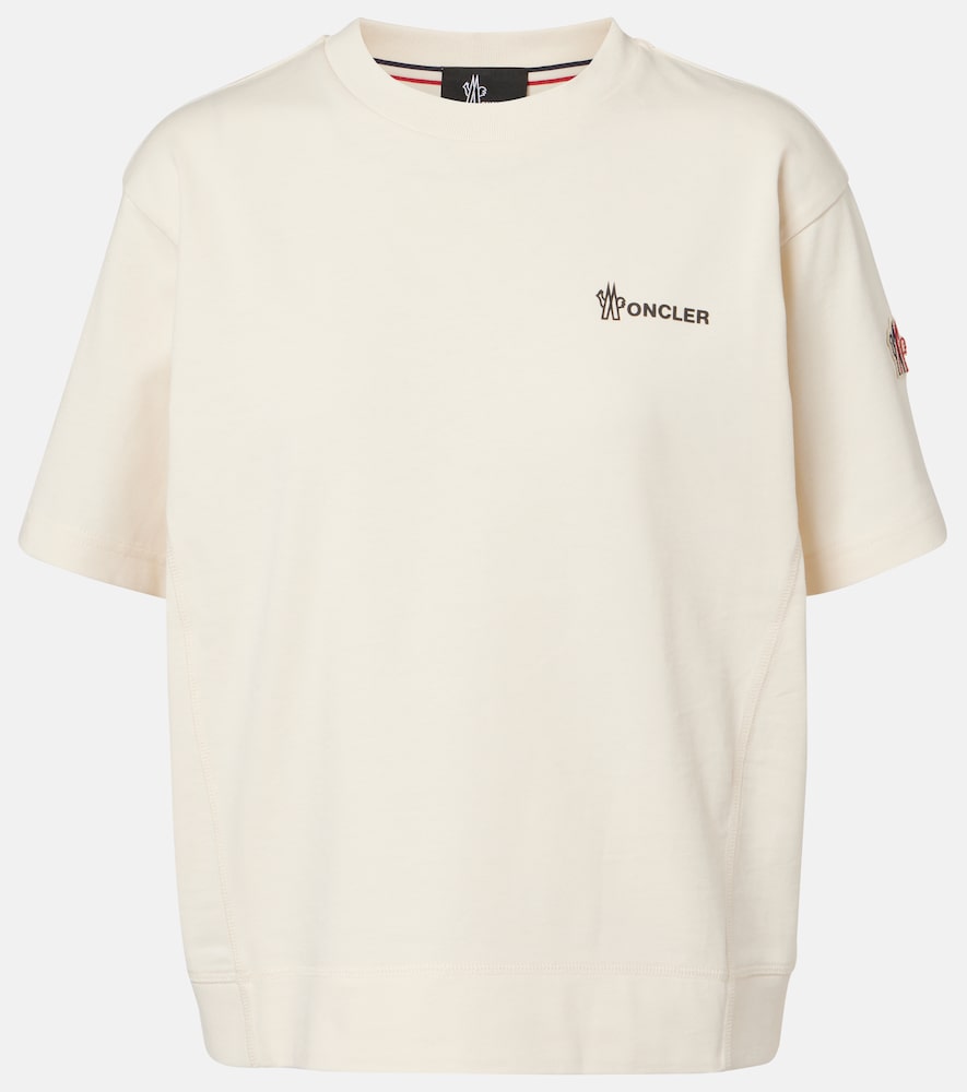 Moncler Grenoble ogo cotton jersey T-shirt