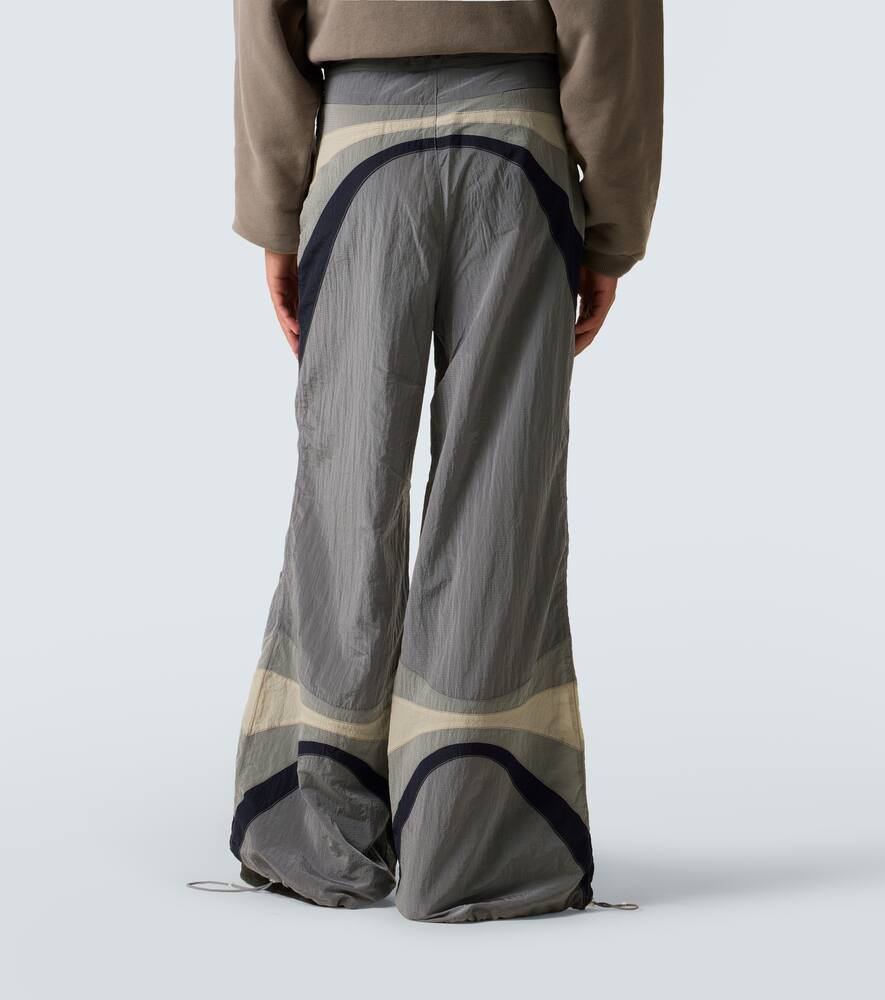 Erl Gender Inclusive Nylon Rave Pants In Gray