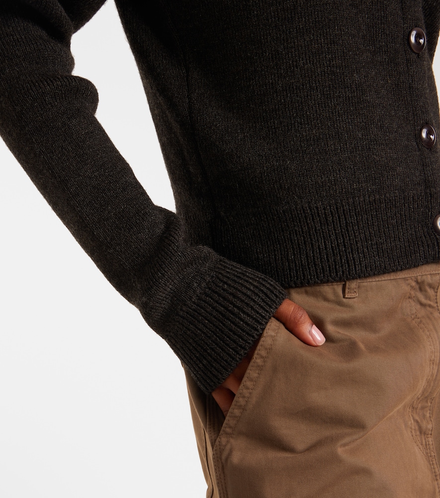  Lemaire Lemaire Ribbed-knit Cardigan 