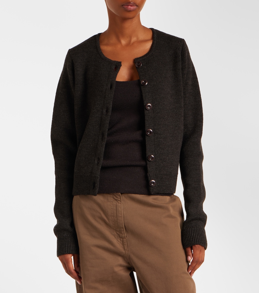  Lemaire Lemaire Ribbed-knit Cardigan 