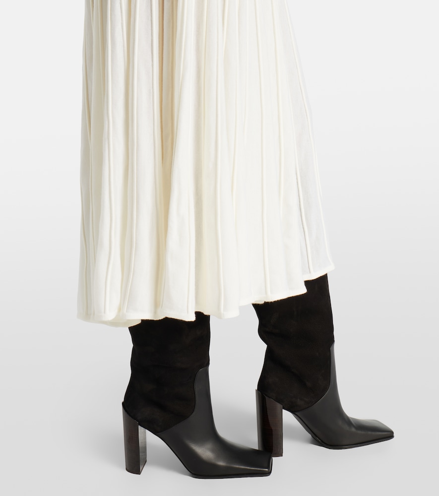  Alaia Alaïa Maxikleid Aus Einem Wollgemisch 