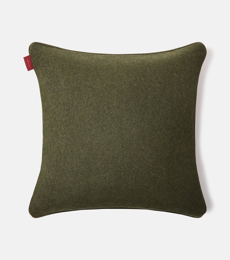  Etro Etro Herald Embroidered Cotton-blend Cushion 