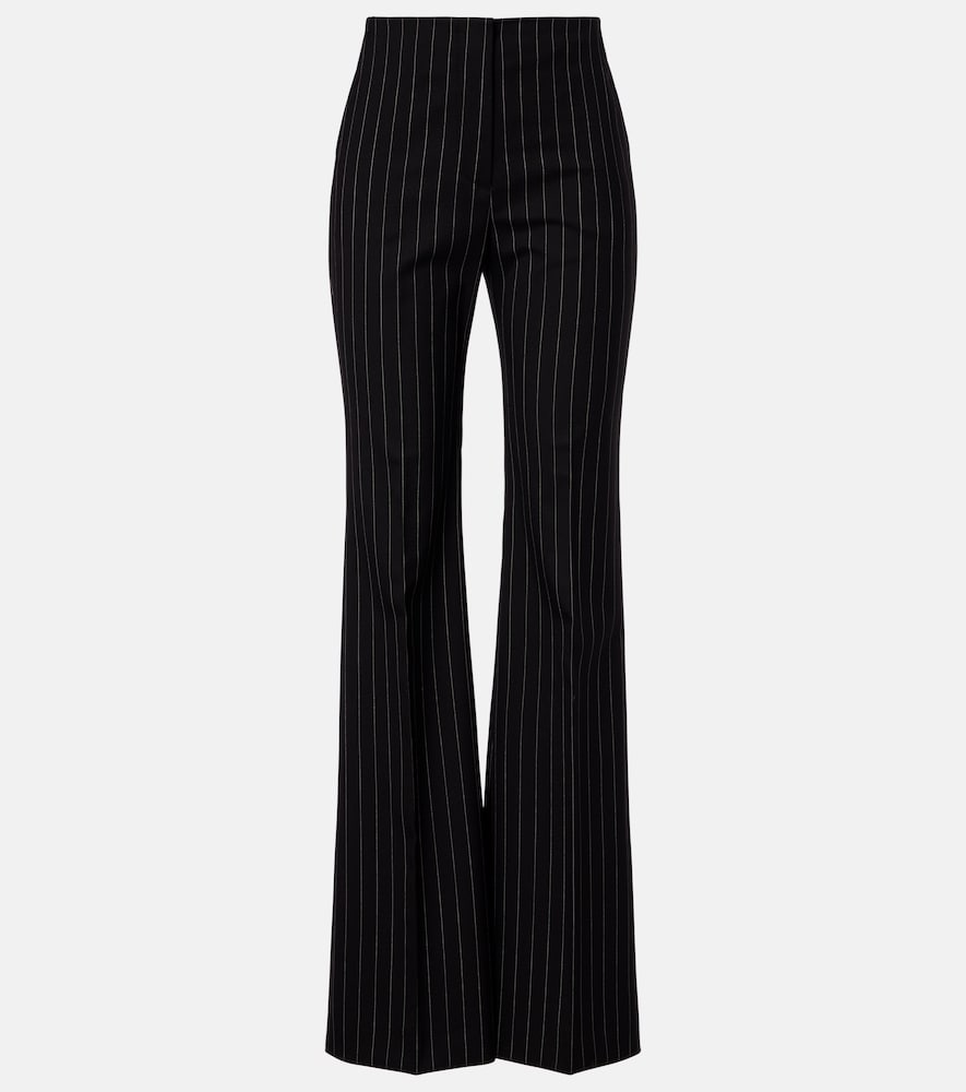 Sportmax Visino wool-blend gabardine flared pants