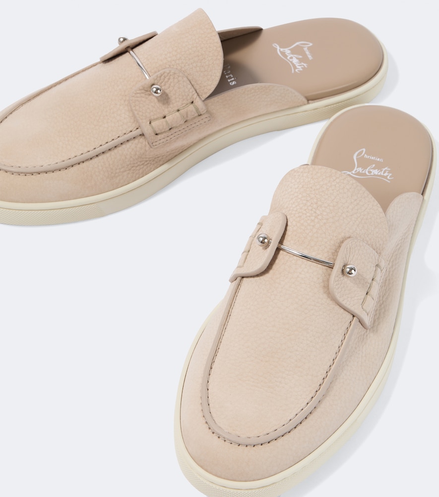  Christian Louboutin Christian Louboutin Slippers Chanme Aus Leder 
