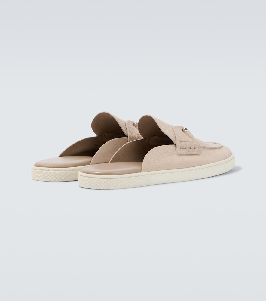  Christian Louboutin Christian Louboutin Slippers Chanme Aus Leder 