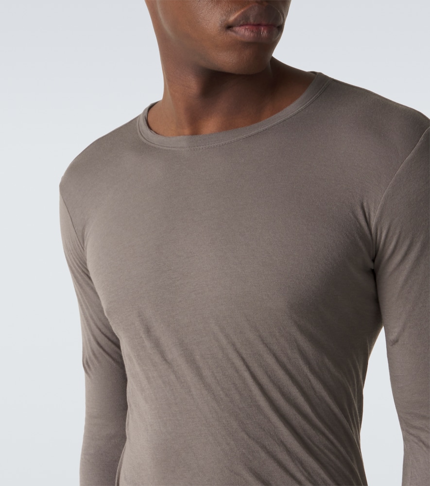  Rick Owens Rick Owens Draped Cotton Jersey Top 