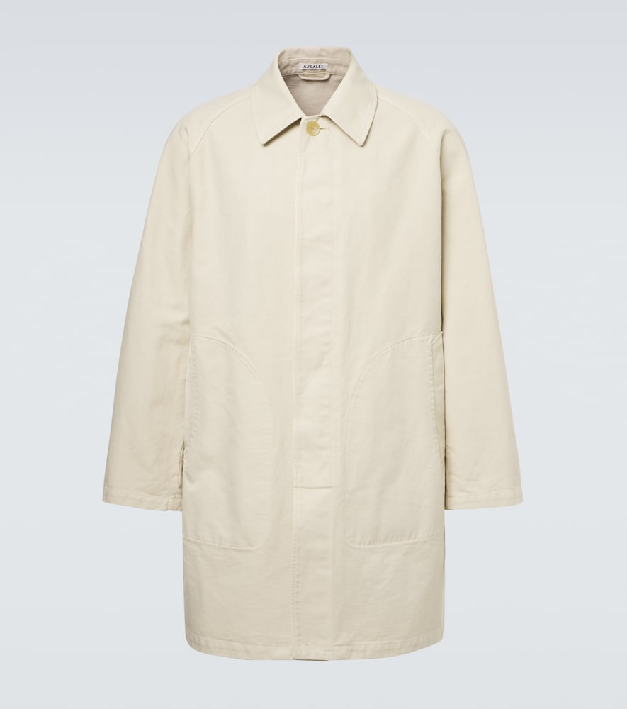 Auralee Cotton Twill Coat