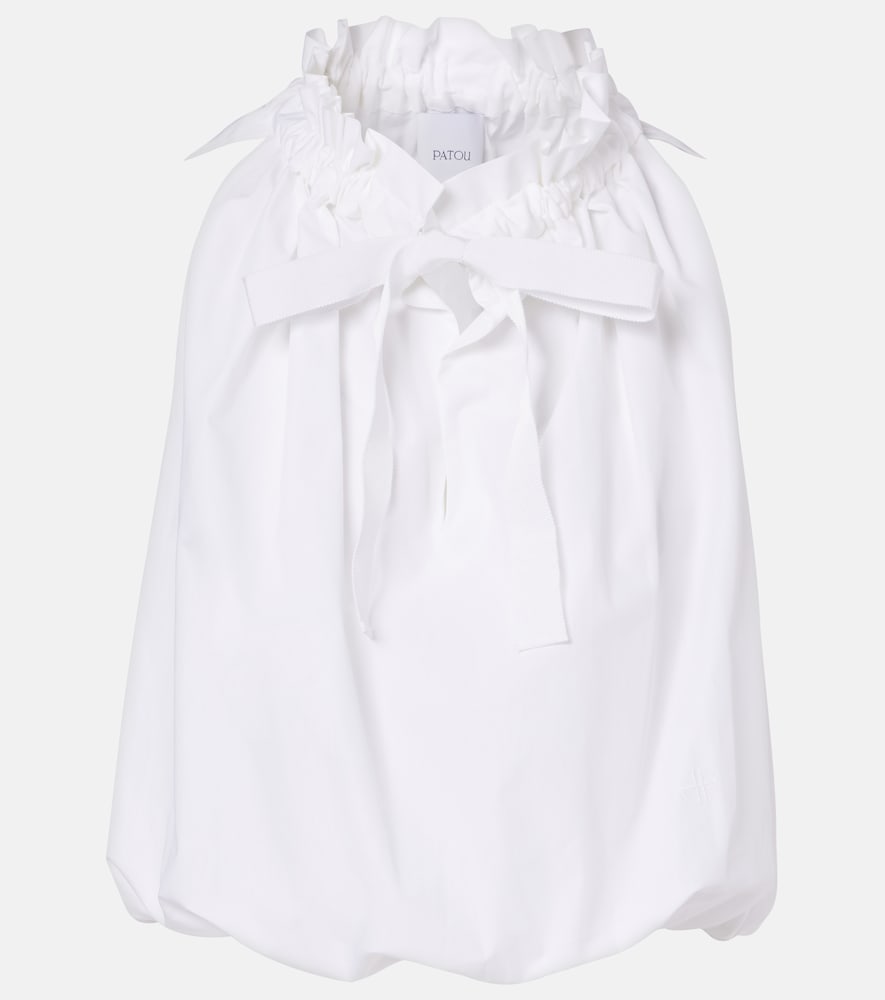 Patou Gathered cotton top