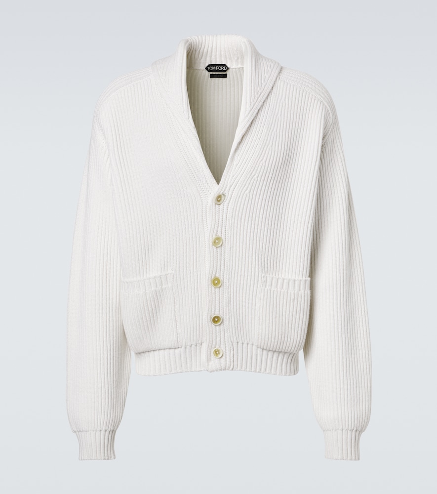Cardigan aus Kaschmir und Baumwolle