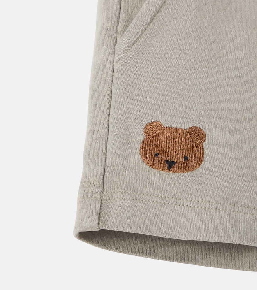  Donsje Donsje Ithri Embroidered Cotton Jersey Shorts 