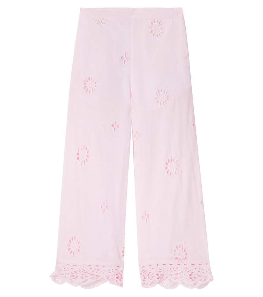 Louise Misha Louhan Embroidered Cotton Pants
