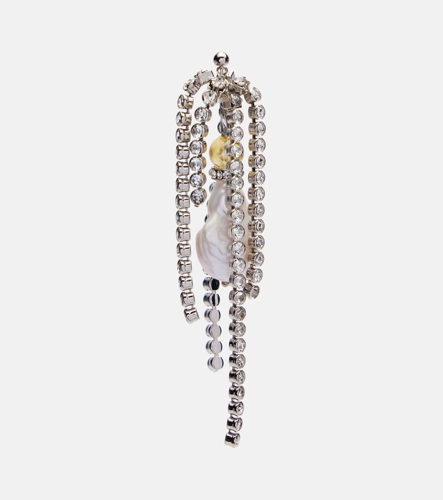  Dries Van Noten Dries Van Noten Embellished Drop Earrings 