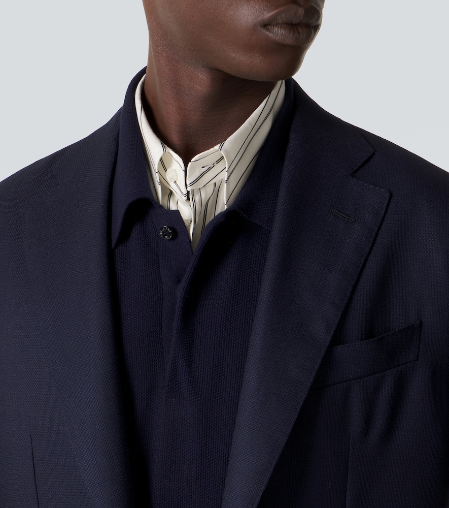  Thom Sweeney Thom Sweeney Blazer Aus Wolle 