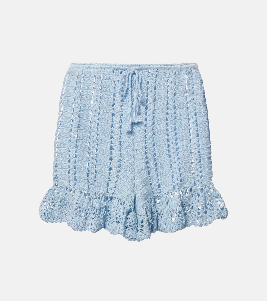 Anna Kosturova Crochet cotton shorts | Thumbnail 5 Anna Kosturova Crochet cotton shorts | Thumbnail 5