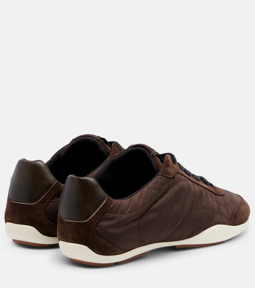  Brunello Cucinelli Brunello Cucinelli Sneakers Monili Mit Veloursleder 